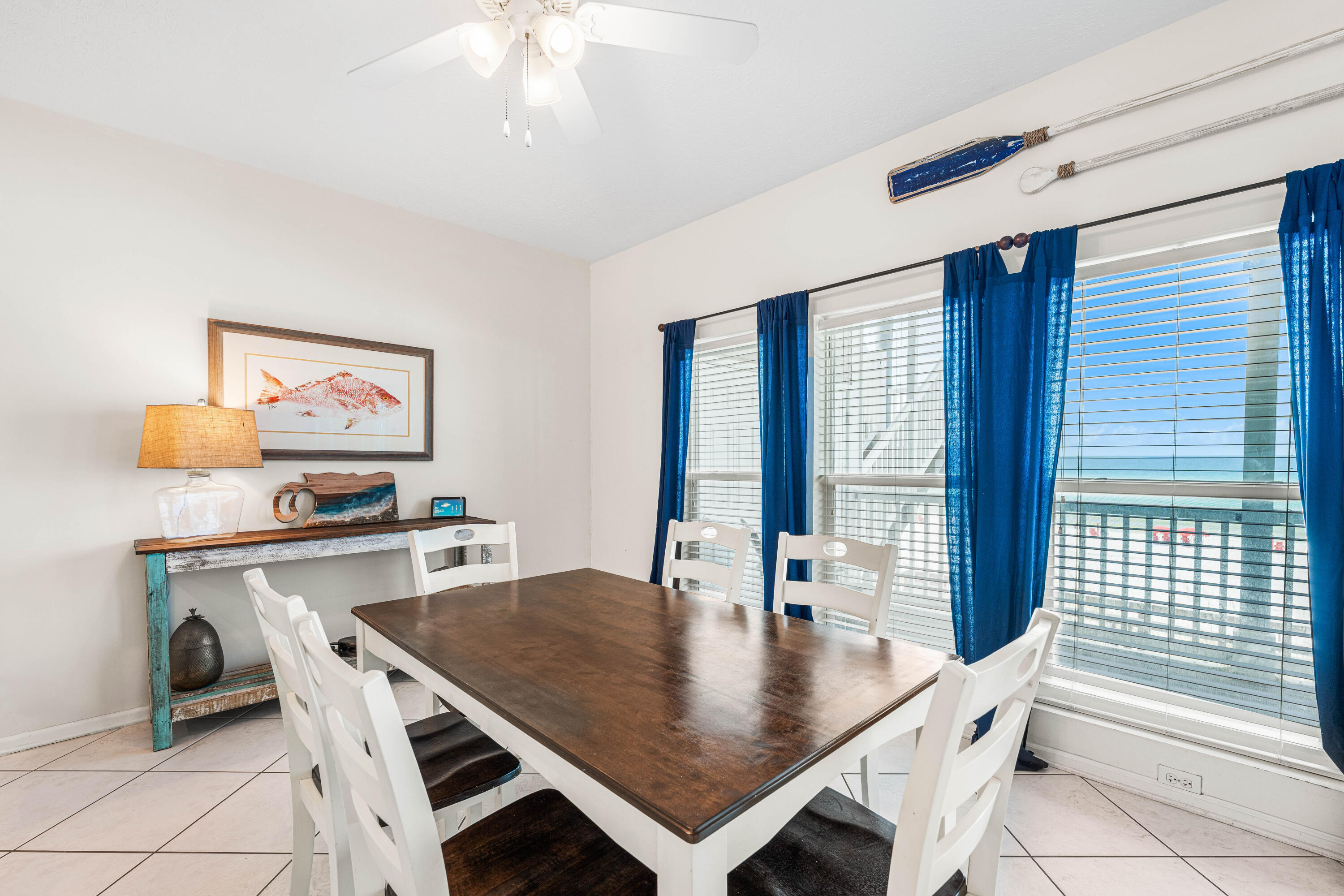 142 Beachside Drive, Unit 7 Santa Rosa Beach, FL 32459 - Photo 5 of 41 a view of a dining room with furniture window and outside view