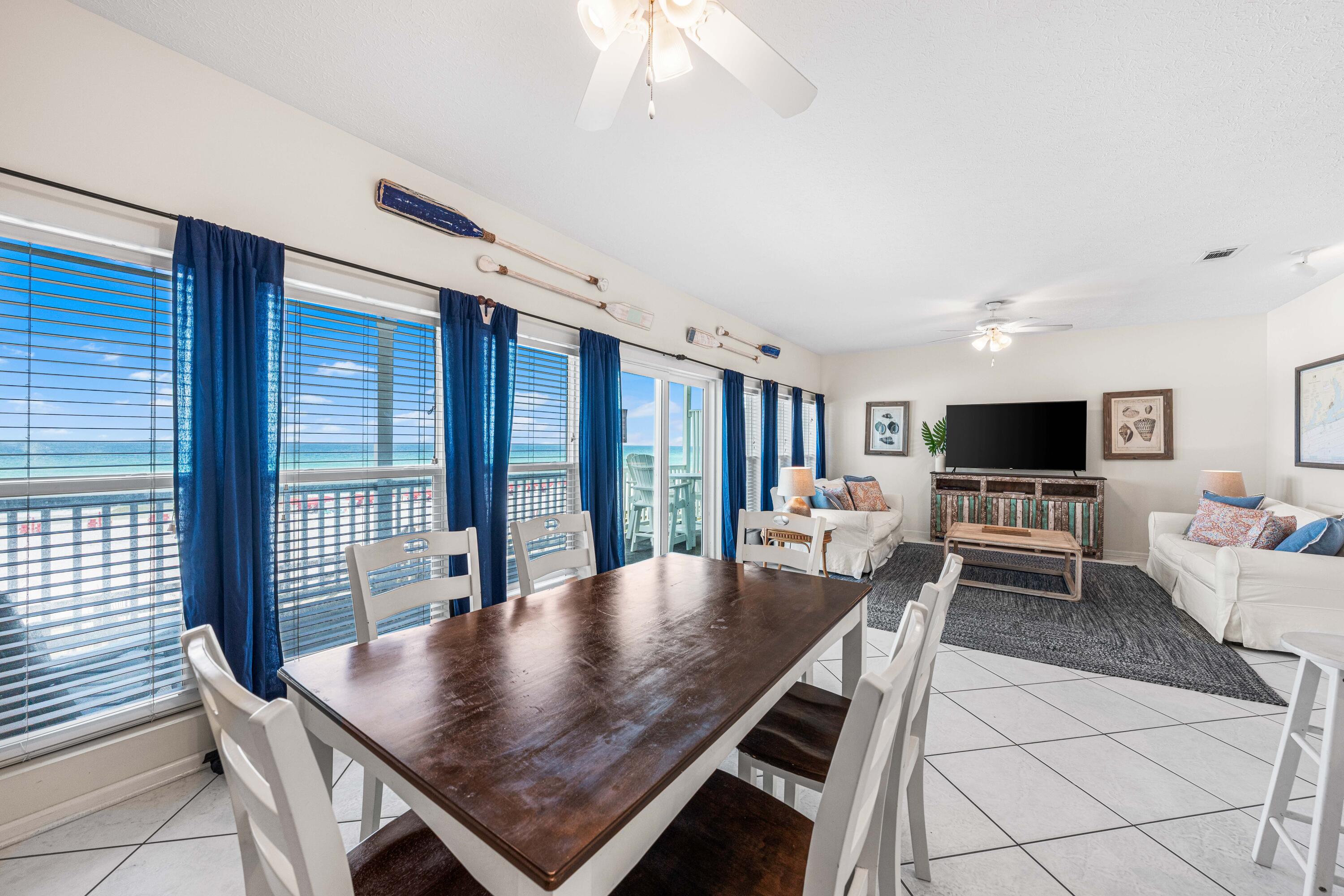 142 Beachside Drive, Unit 7 Santa Rosa Beach, FL 32459 - Photo 6 of 41 a view of a dining room with furniture