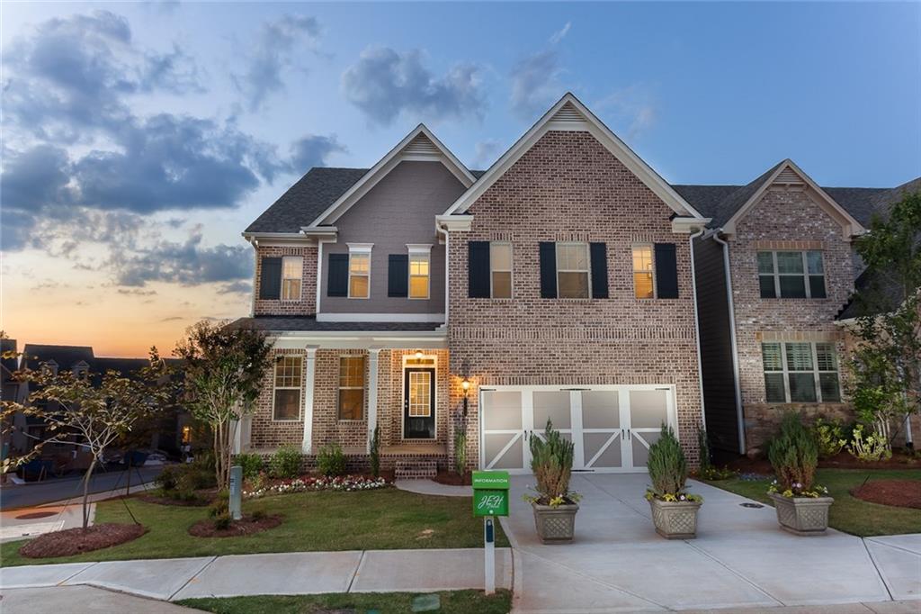 front view of house with a yard