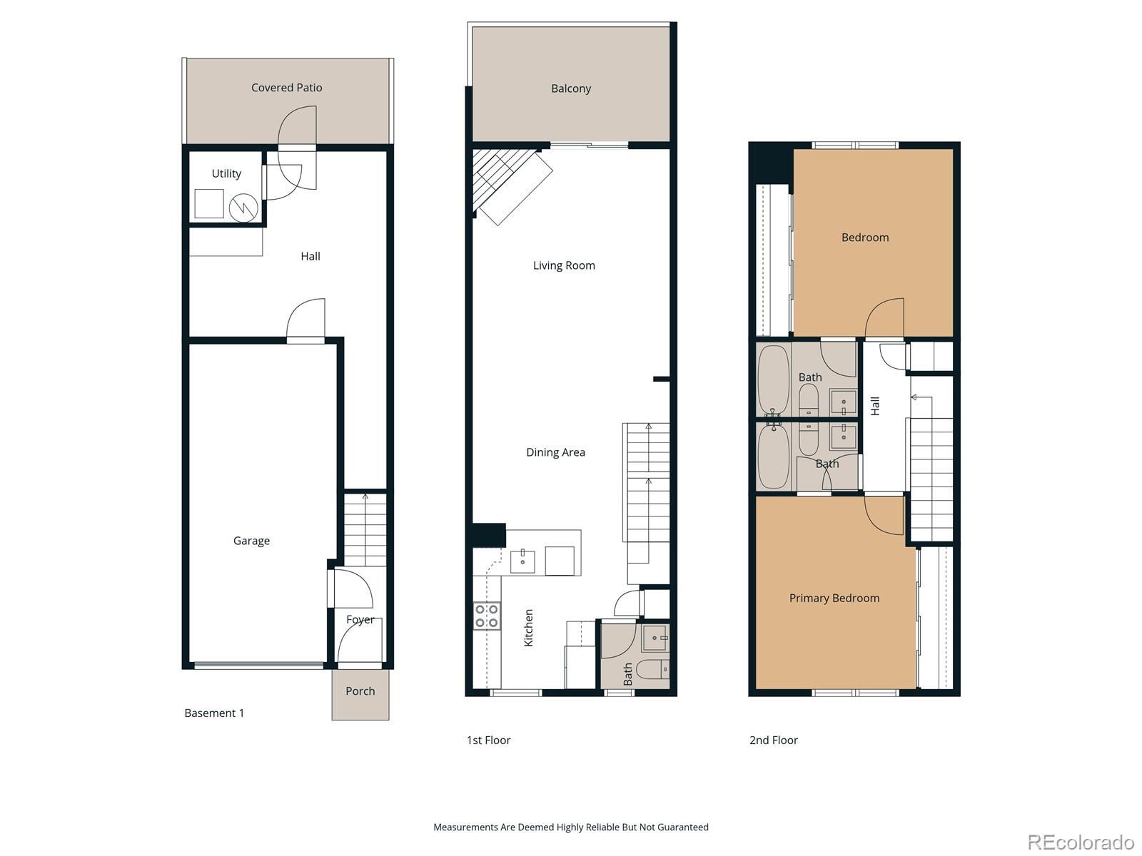 1811 South Quebec Way, Unit 82 Denver, CO 80231 - Photo 32 of 35 a picture of a floor plan