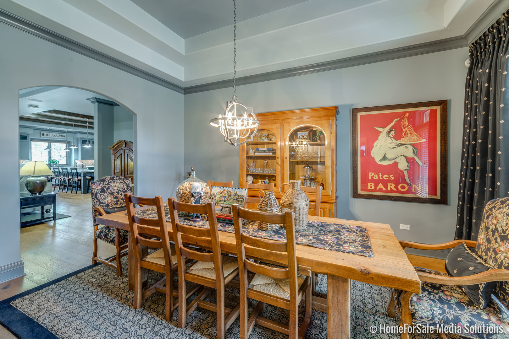 1051 Parkside Road Naperville, IL 60540 - Photo 11 of 52 a view of a dining room with furniture window and wooden floor
