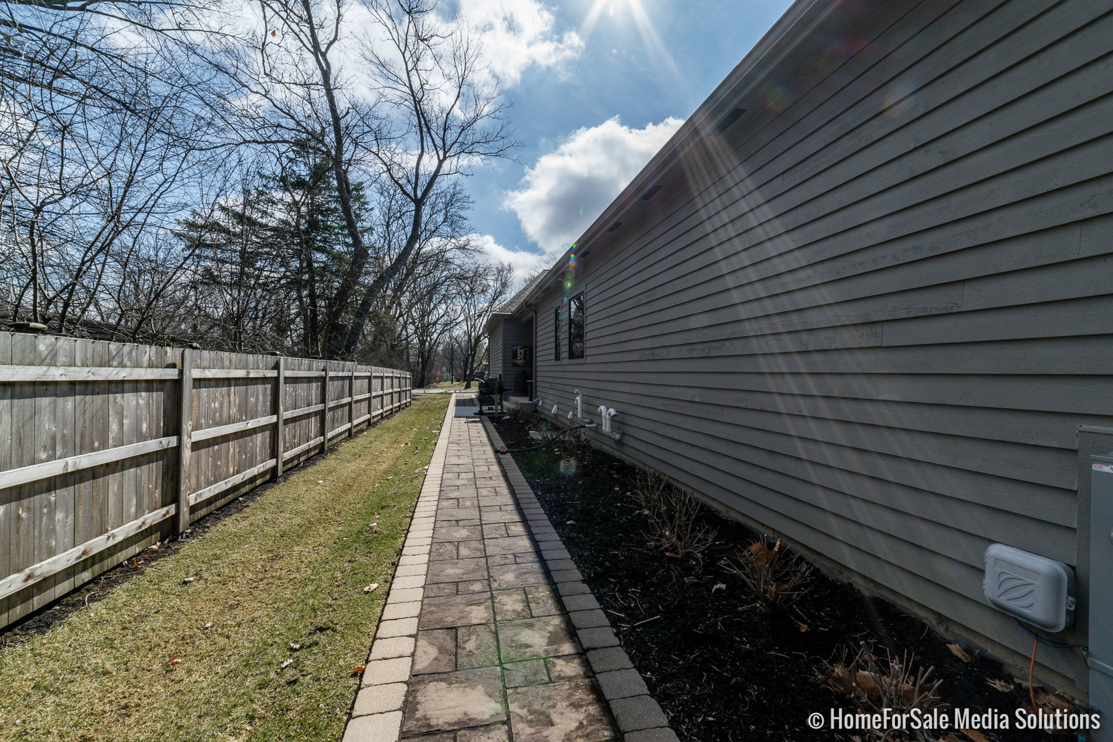 1051 Parkside Road Naperville, IL 60540 - Photo 51 of 52 a view of a pathway with a backyard