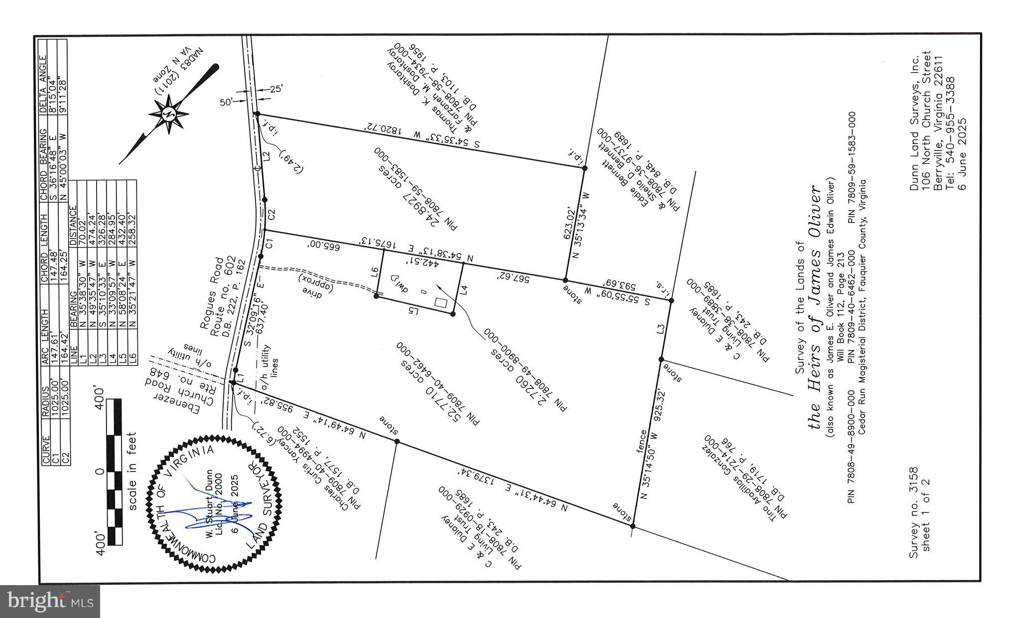 11326 Rogues Road Midland, VA 22728 - Photo 20 of 20 survey 53 acre
