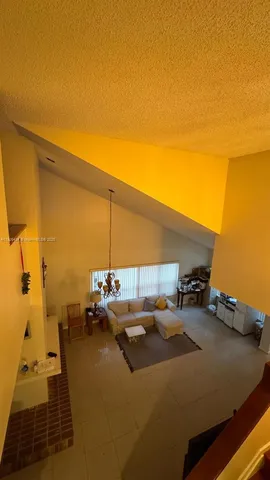 a view of balcony with patio