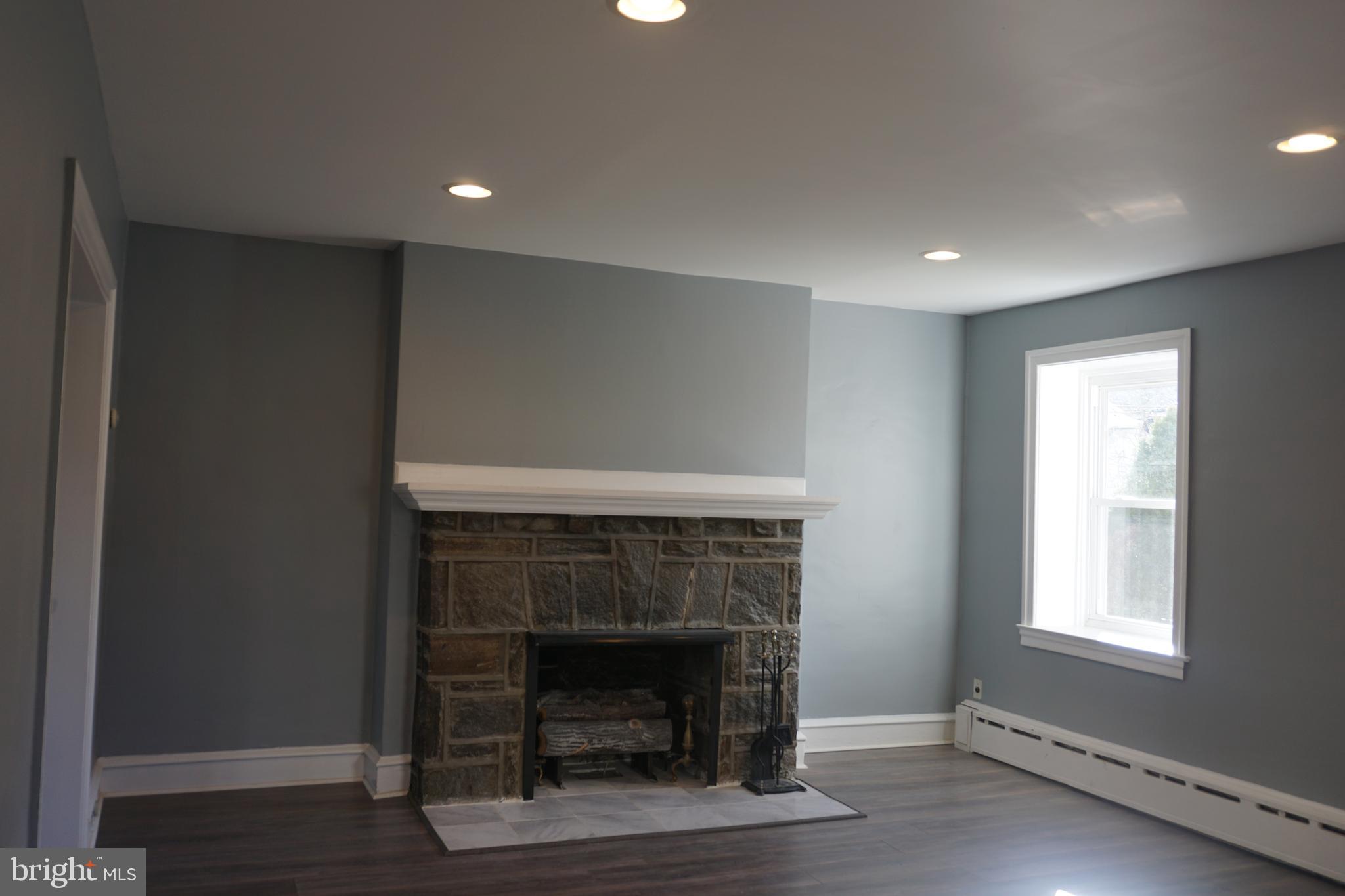 110 Crestview Road Upper Darby, PA 19082 - Photo 13 of 14 Living Room Fireplace