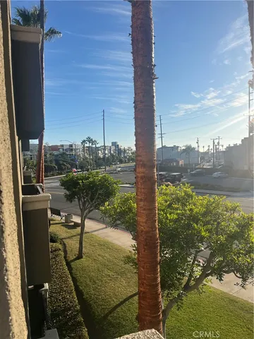 a view of a lake from a balcony