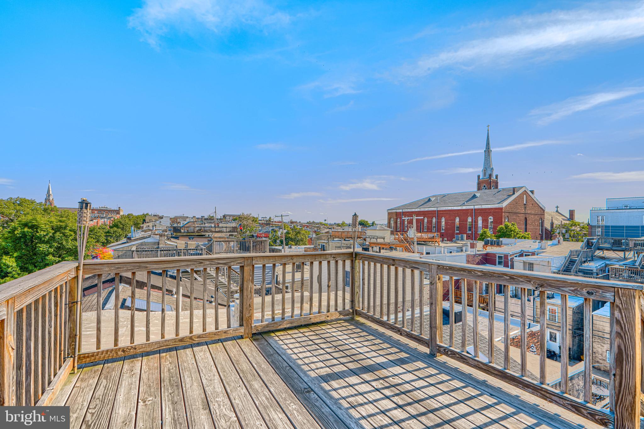 1106 Battery Avenue Baltimore, MD 21230 - Photo 36 of 36 a view of city from a balcony