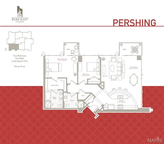 $699,000 | 4909 Laclede Avenue, Unit 1201, St. Louis, MO 63108