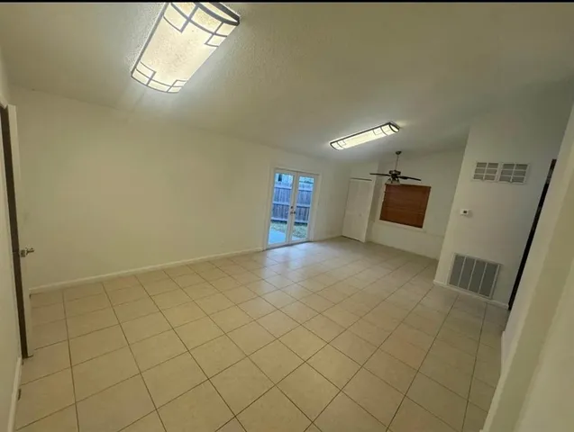 a view of empty room