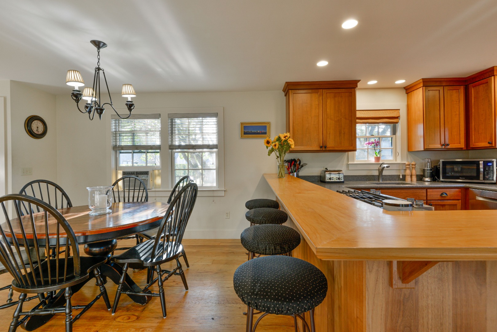 41.5 Nobadeer Farm Road Nantucket, MA 02554 - Photo 14 of 36 a dining room with furniture and window
