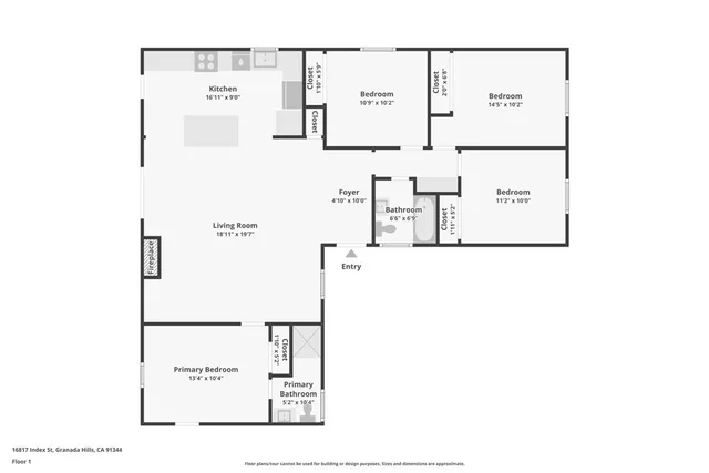 $999,950 | 16817 Index Street, Granada Hills, CA 91344
