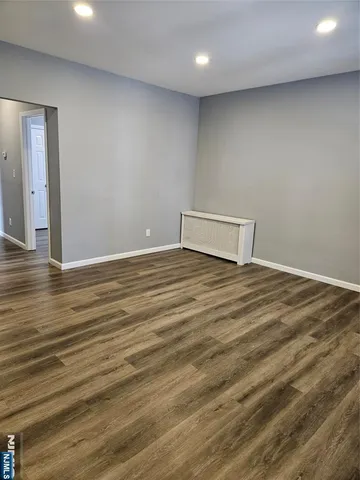 wooden floor in a room