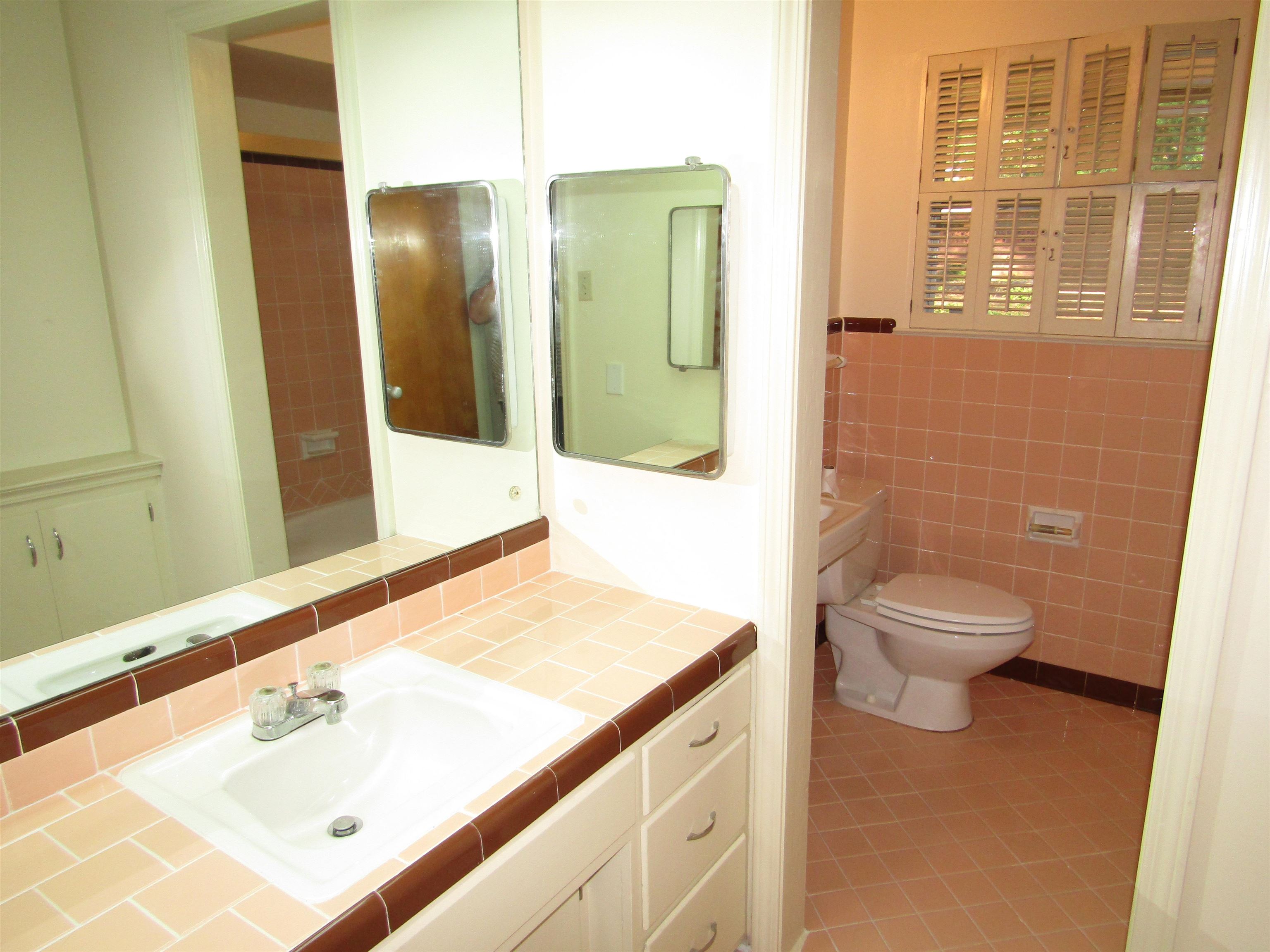 244 South Grove Park Road Memphis, TN 38117 - Photo 13 of 16 a bathroom with a sink and a mirror
