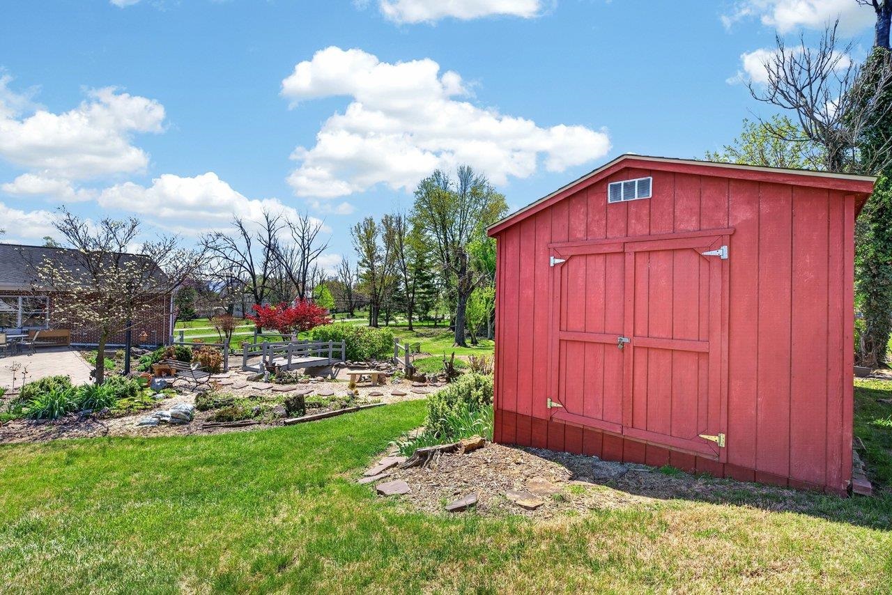 9625 Town Hall Road McGaheysville, VA 22840 - Photo 55 of 65 a view of backyard with outdoor seating and green space