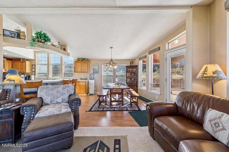 231 Atcheson Yerington, NV 89447 - Photo 14 of 30 a living room with furniture and a large window