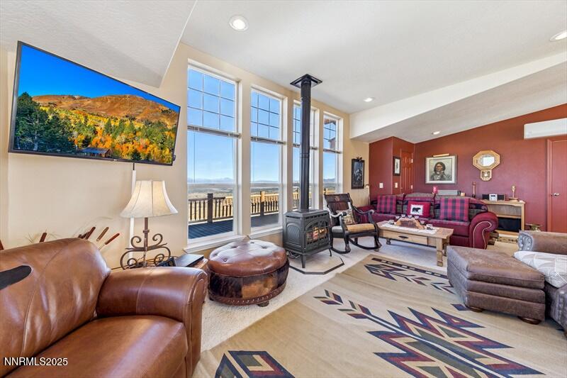 231 Atcheson Yerington, NV 89447 - Photo 15 of 30 a living room with furniture kitchen view and a large window
