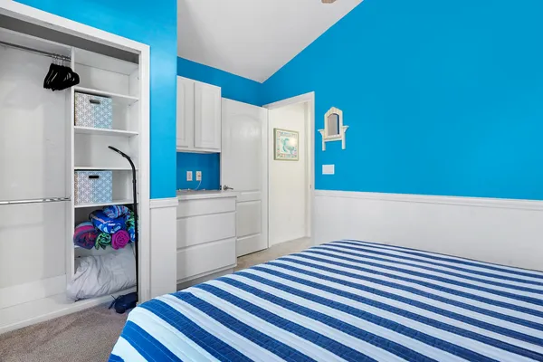 a view of a bathroom from a hallway