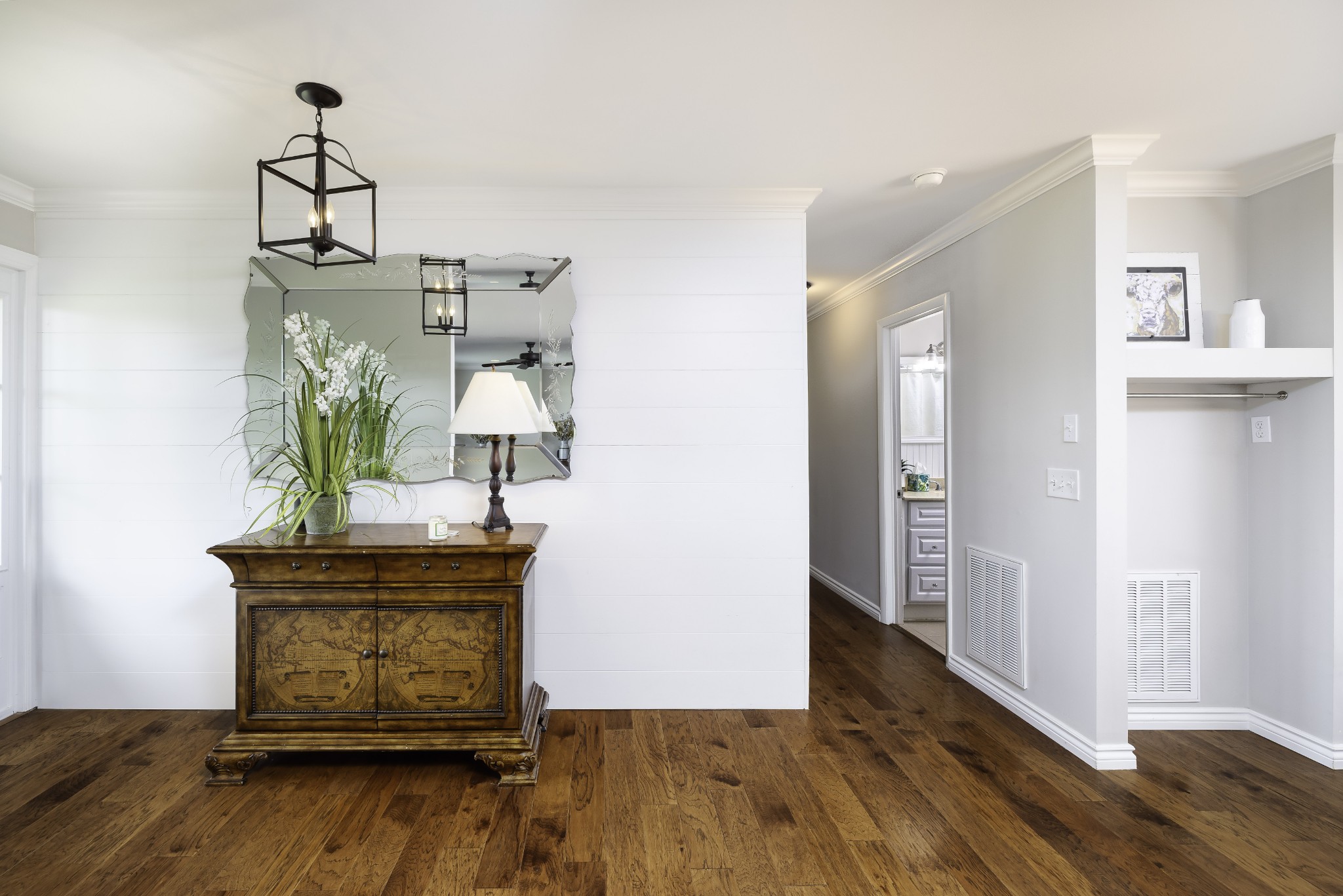 6865 Flat Creek Road College Grove, TN 37046 - Photo 64 of 66 a view of hallway with wooden floor