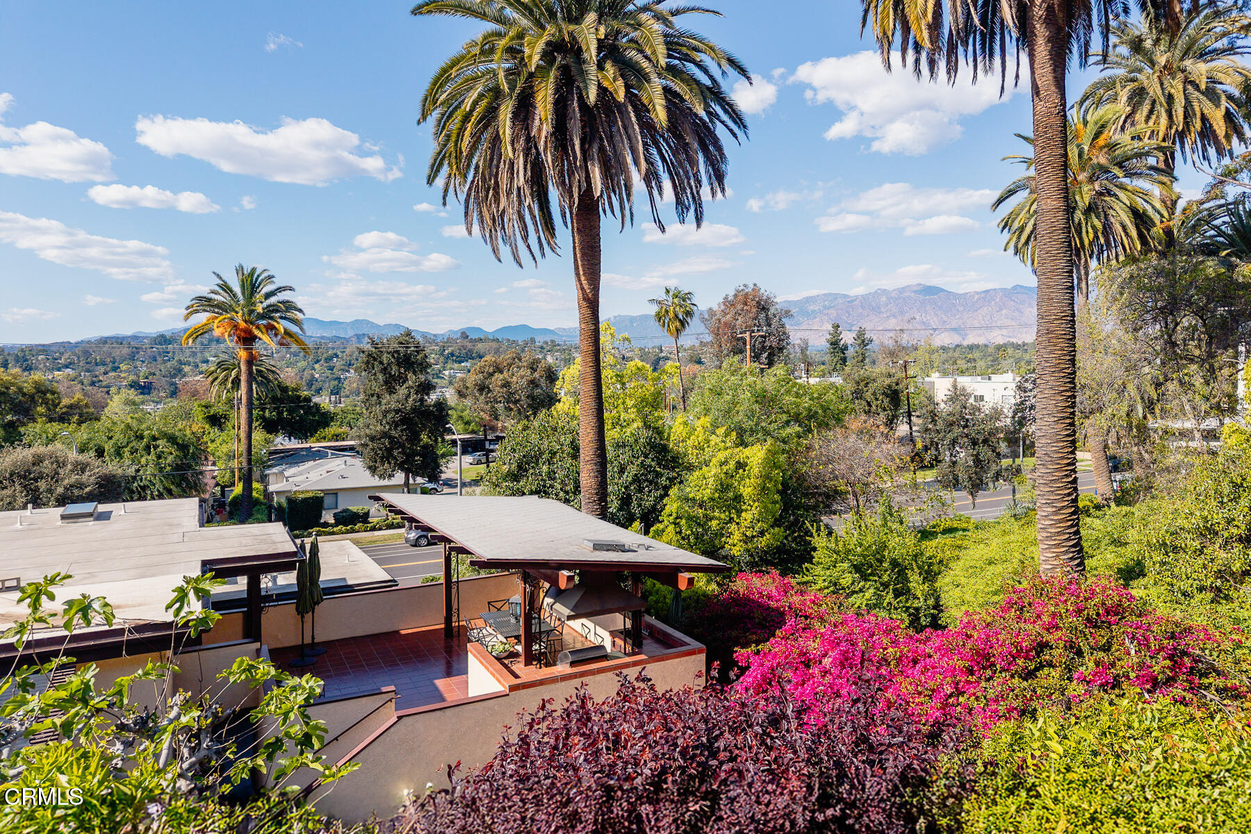 201 Monterey Road South Pasadena, CA 91030 - Photo 29 of 60 a view of a backyard with plants and lake view
