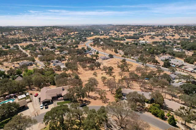 a view of road with trees