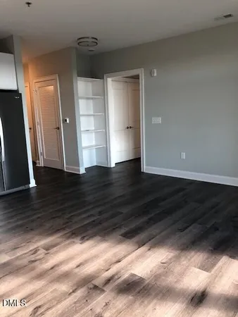 a view of wooden floor