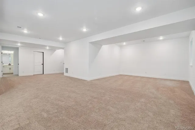 a view of empty room