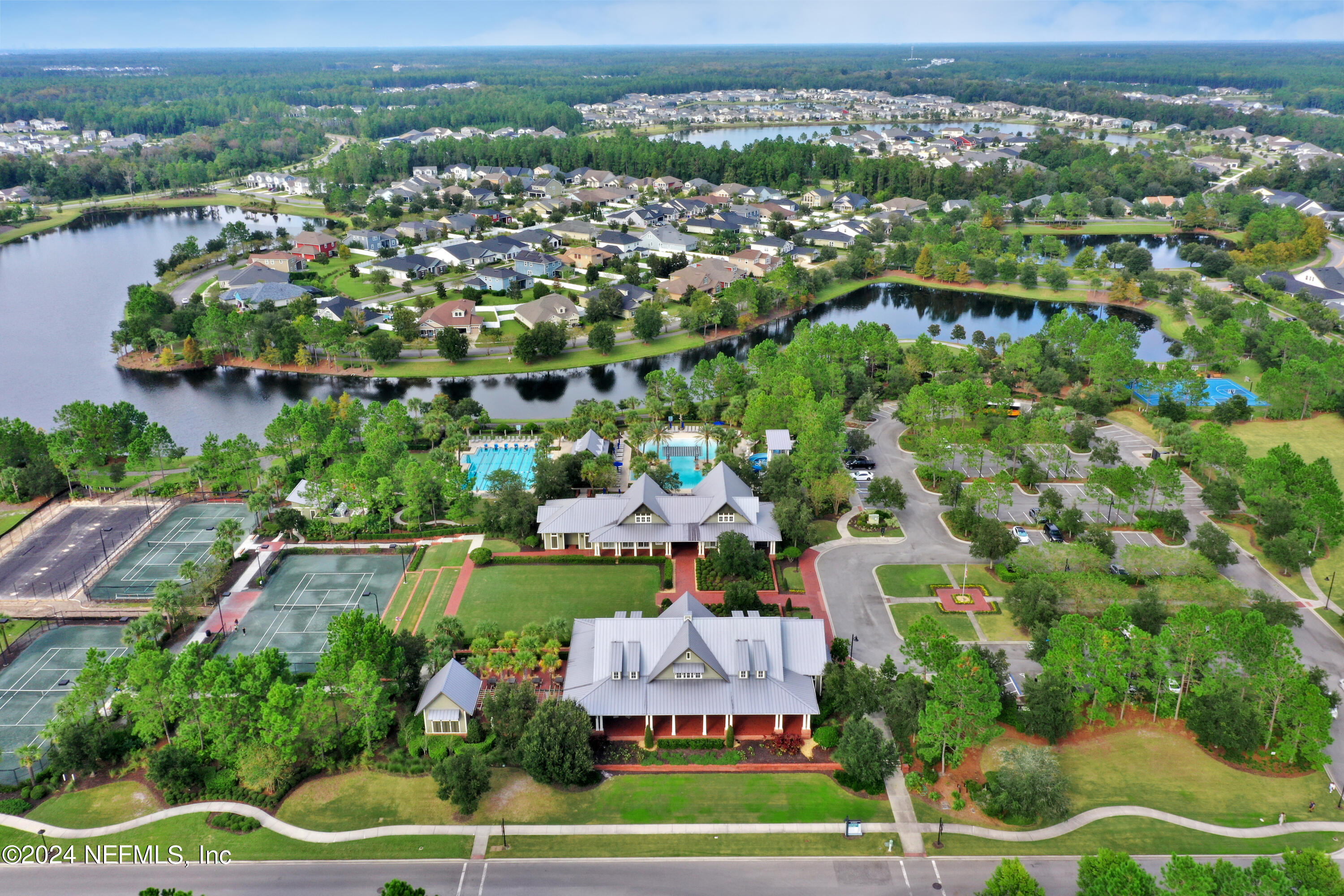 113 Footbridge Road St. Johns, FL 32259 - Photo 45 of 84 Aerial View of Amenity Center