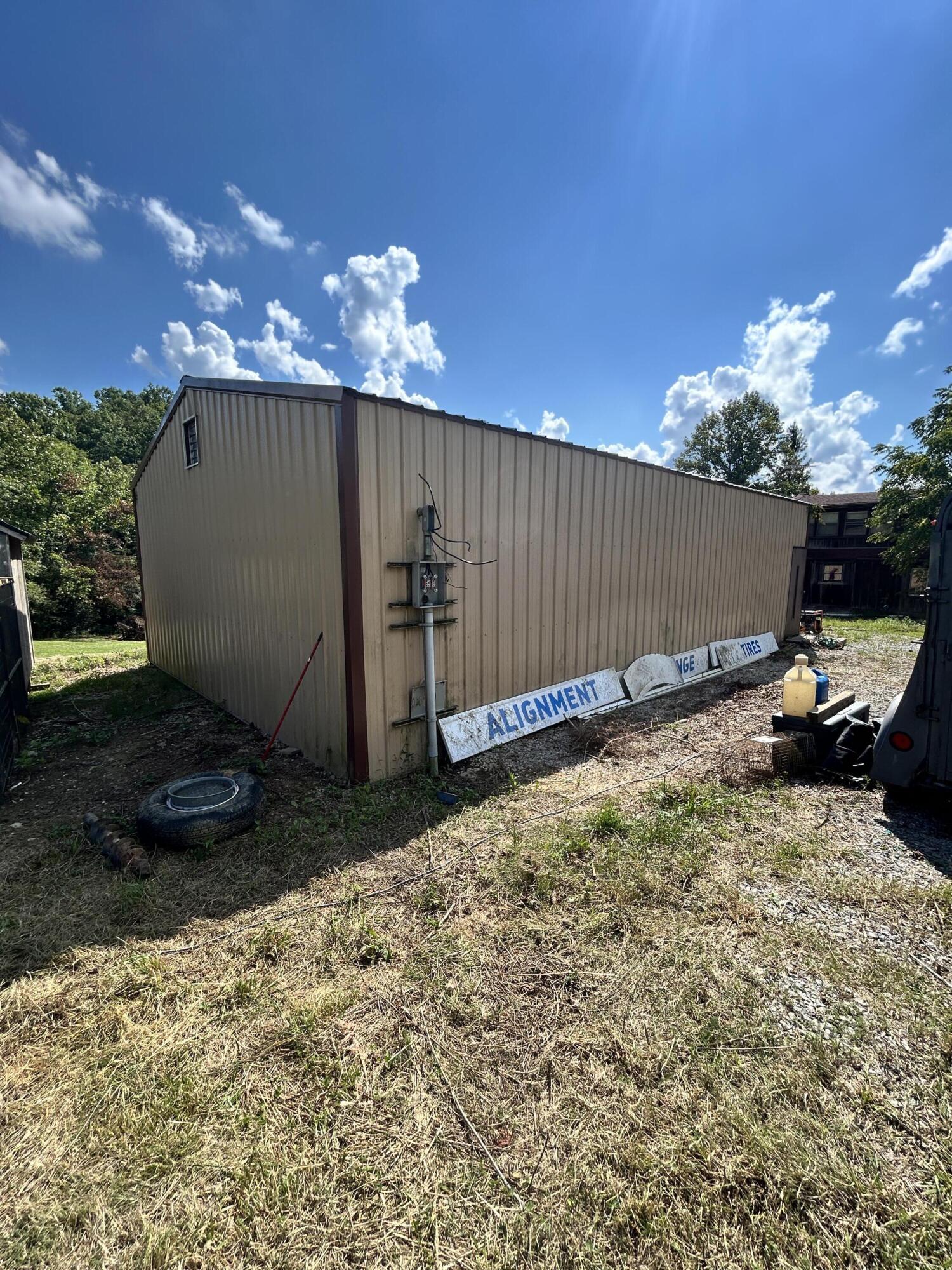726 Old Brown Road Salvisa, KY 40372 - Photo 79 of 89 Rear of Garage building