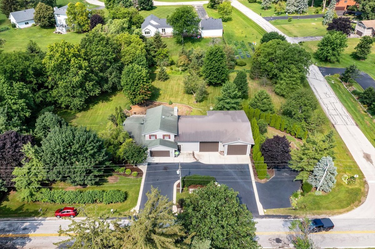 9N576 Crawford Road Elgin, IL 60124 - Photo 31 of 43 an aerial view of house with yard swimming pool and outdoor seating