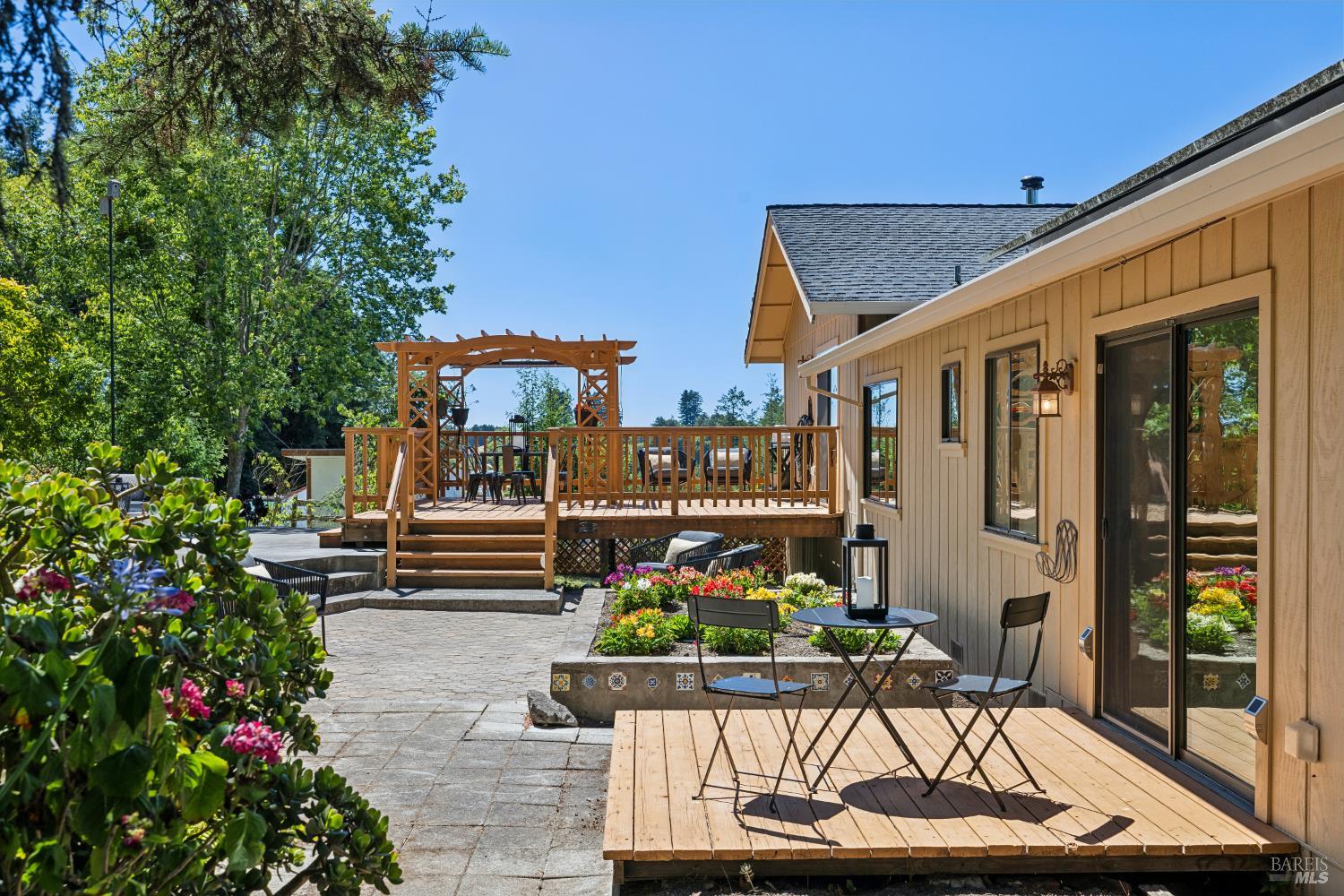 10931 Barnett Valley Road Sebastopol, CA 95472 - Photo 35 of 57 Primary bedroom deck...