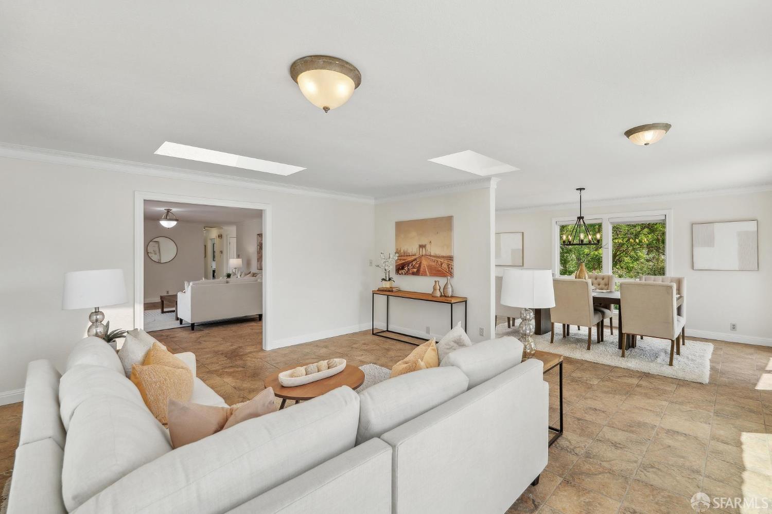 375 Montecillo Drive Walnut Creek, CA 94595 - Photo 12 of 79 a living room with furniture and a large window