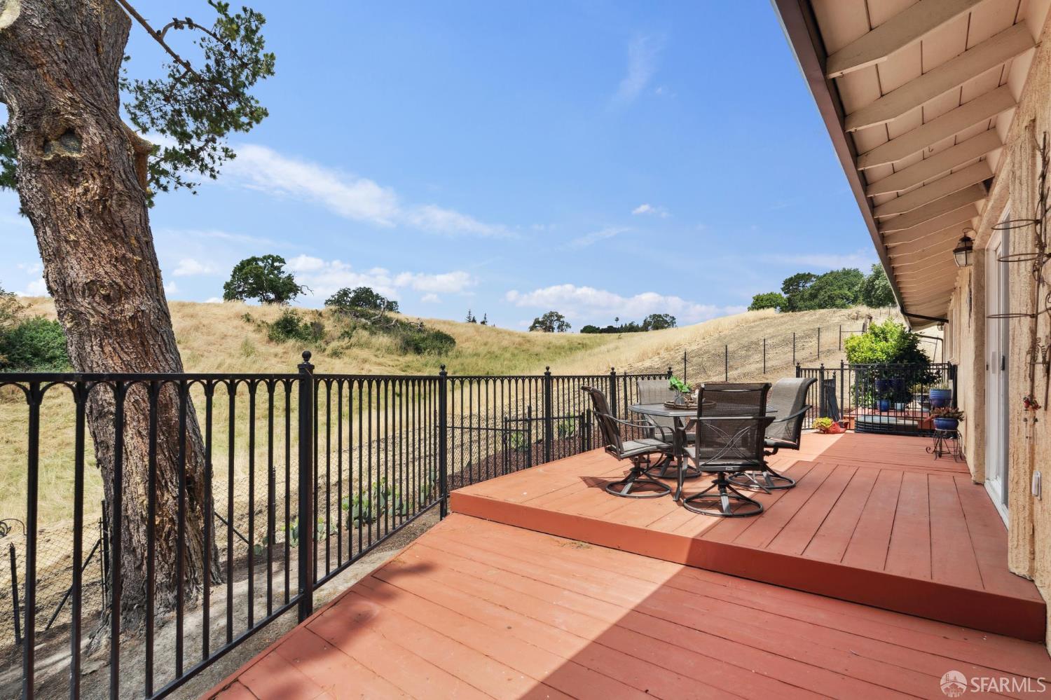 375 Montecillo Drive Walnut Creek, CA 94595 - Photo 47 of 79 a view of a balcony with chairs