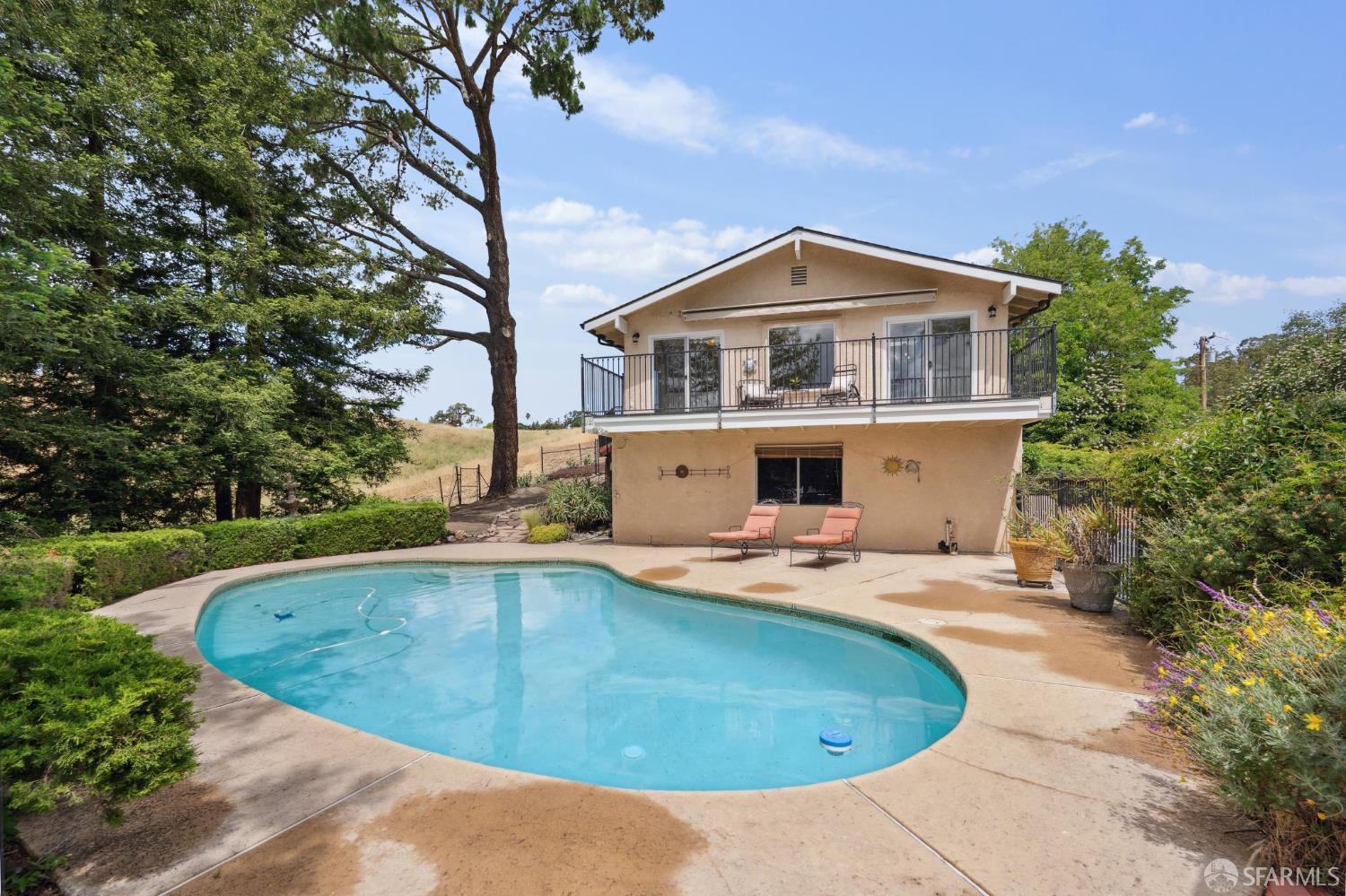 375 Montecillo Drive Walnut Creek, CA 94595 - Photo 50 of 79 a view of a house with swimming pool