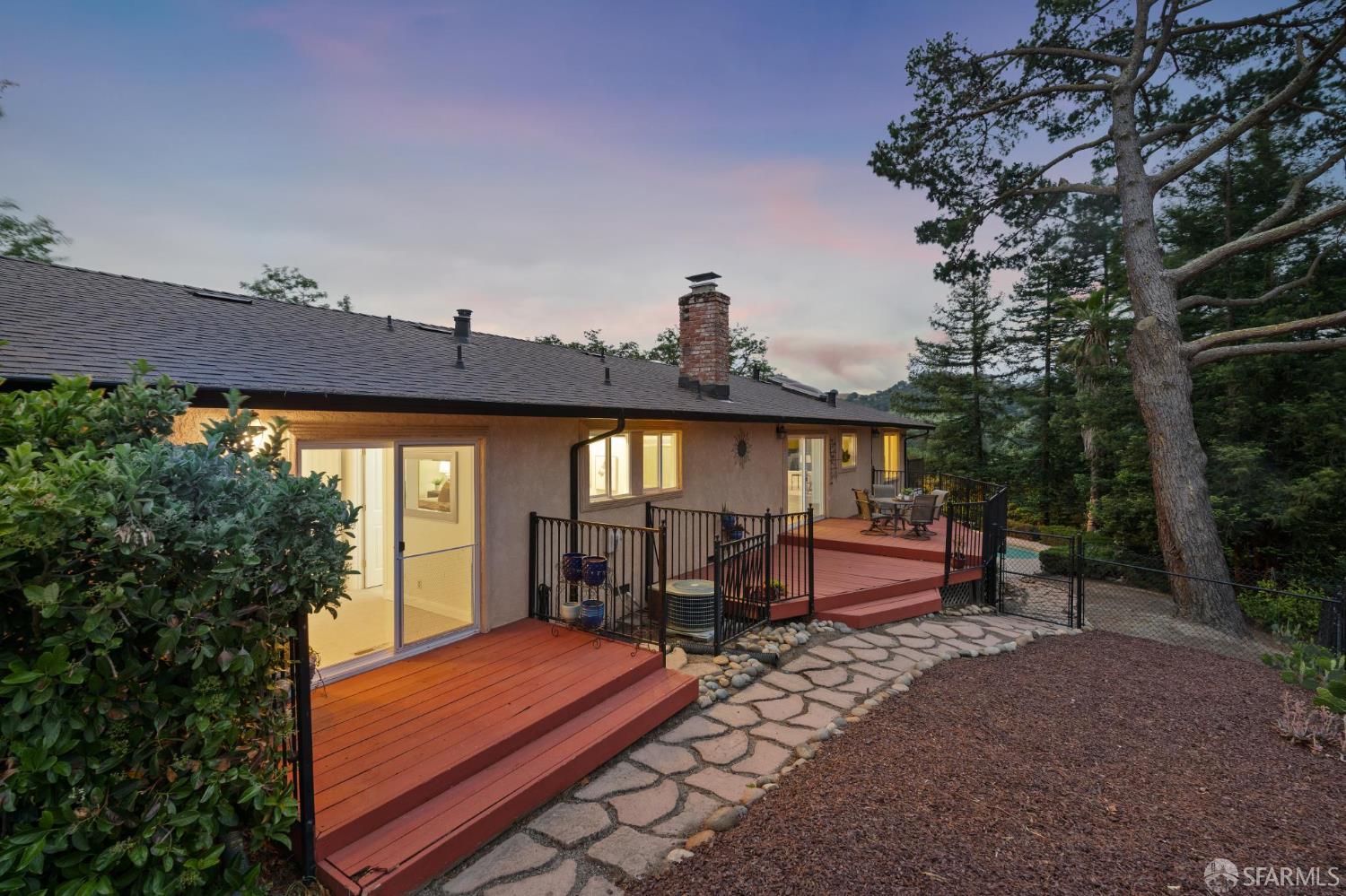 375 Montecillo Drive Walnut Creek, CA 94595 - Photo 64 of 79 a view of a house with backyard and sitting area