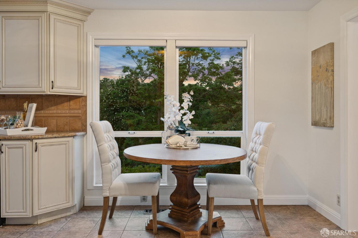 375 Montecillo Drive Walnut Creek, CA 94595 - Photo 74 of 79 a view of a dining room with furniture window and outside view
