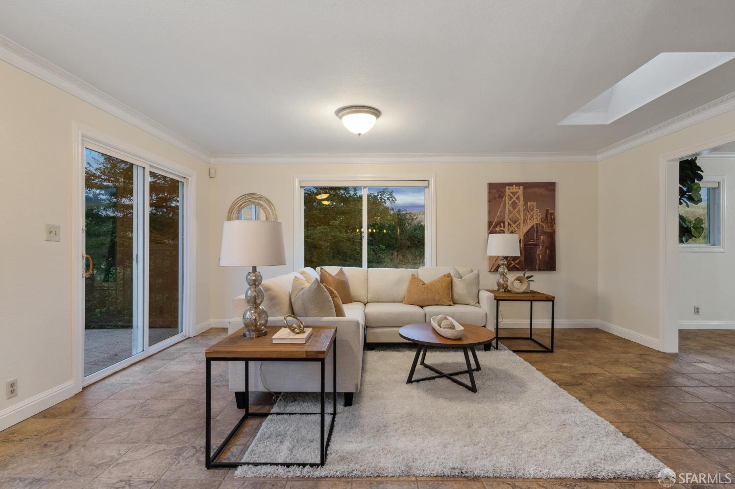 375 Montecillo Drive Walnut Creek, CA 94595 - Photo 77 of 79 a living room with furniture and a large window