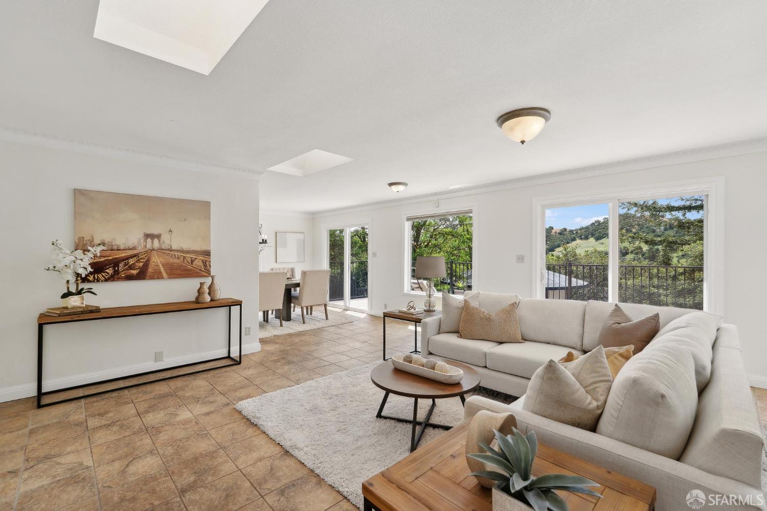 375 Montecillo Drive Walnut Creek, CA 94595 - Photo 8 of 79 a living room with furniture and a large window