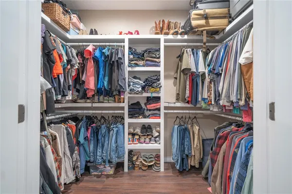 a view of storage room