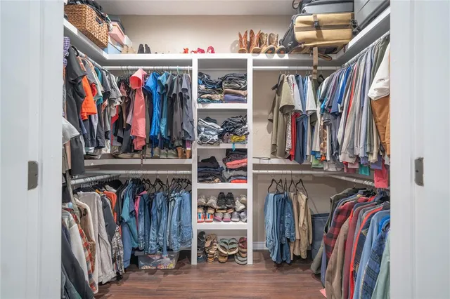 a view of storage room