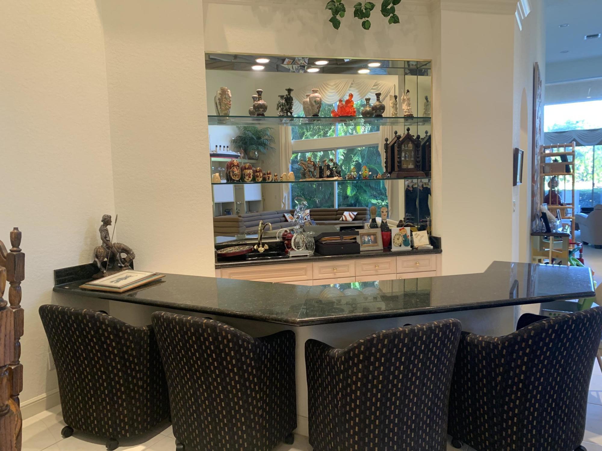 6573 Northwest 39th Terrace Boca Raton, FL 33496 - Photo 10 of 40 Living Room Wet Bar