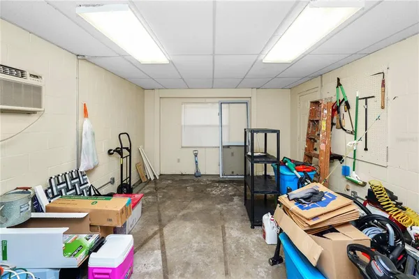 a view of storage and utility