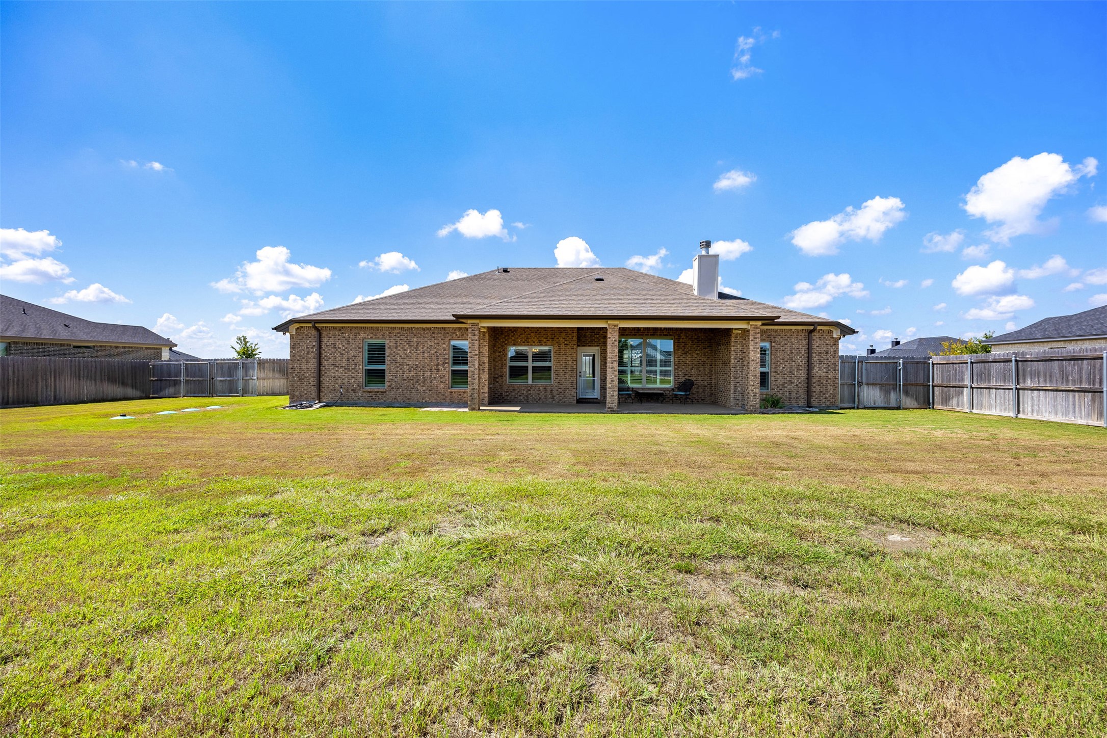 5513 Hollow Loop Salado, TX 76571 - Photo 27 of 36 a front view of a house with a yard