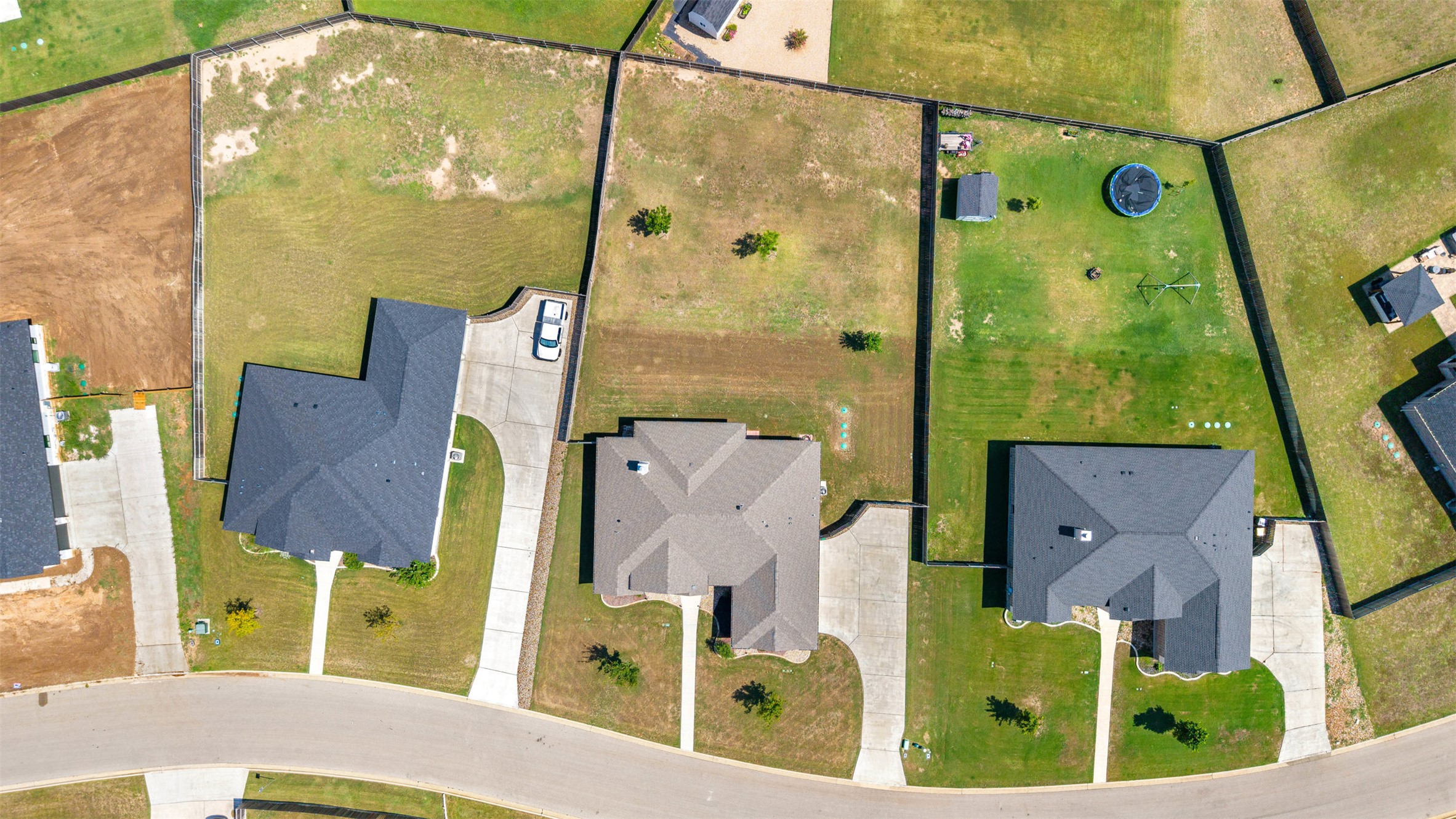5513 Hollow Loop Salado, TX 76571 - Photo 34 of 36 an aerial view of residential houses with outdoor space