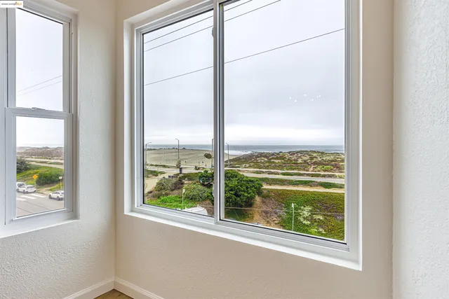 a view of sky from window