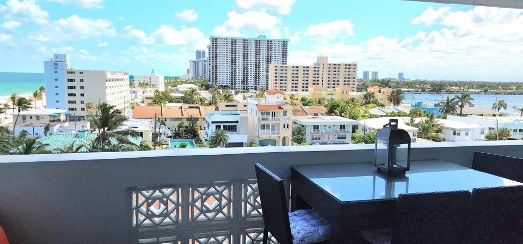 320 South Surf Road, Unit 704 Hollywood, FL 33019 - Photo 4 of 20 a view of a city with tall buildings