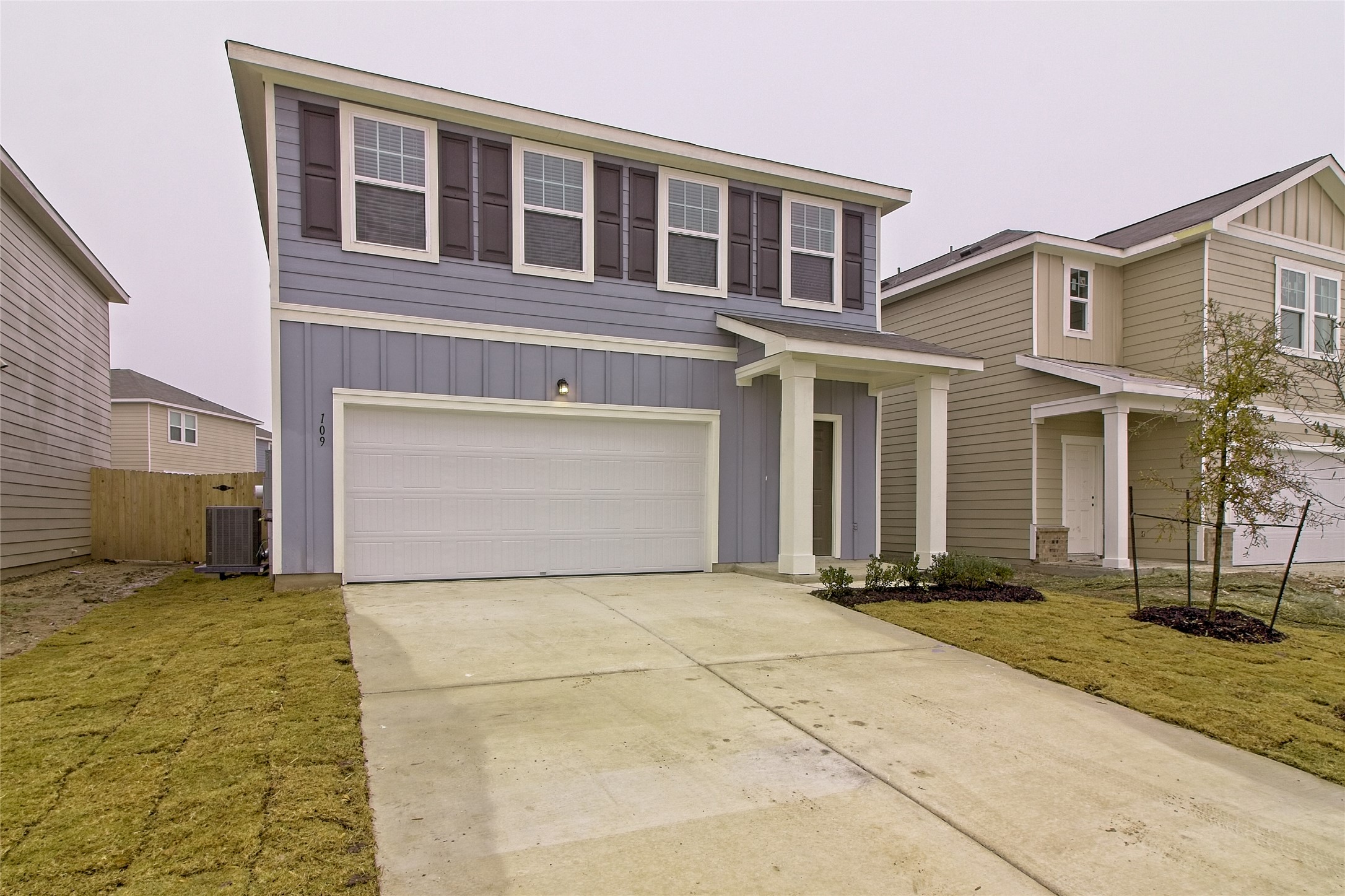 109 Gemsbok Road Hutto, TX 78634 - Photo 2 of 30 a front view of a house with a yard