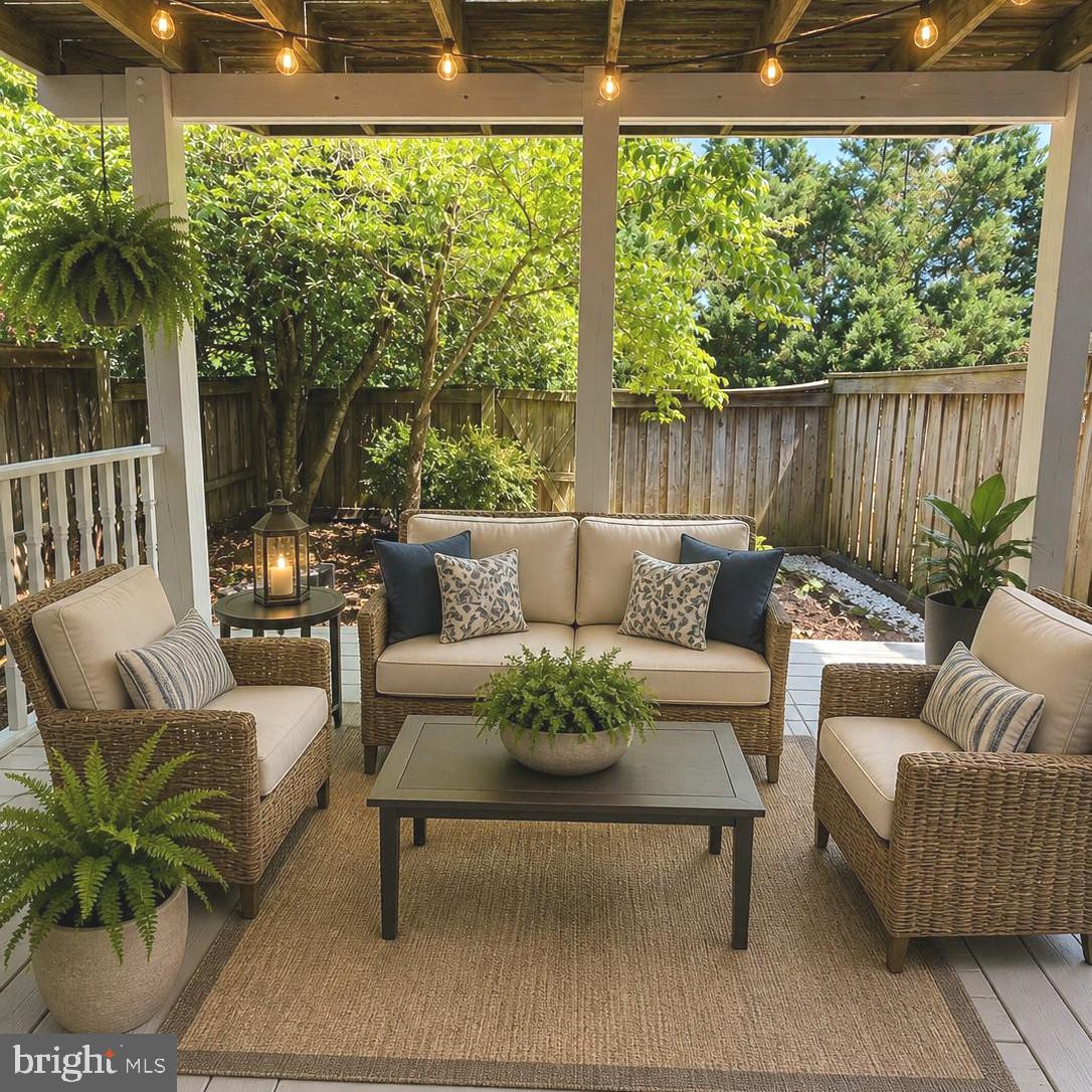 21674 Frame Square Broadlands, VA 20148 - Photo 12 of 43 a outdoor living space with furniture and a potted plant