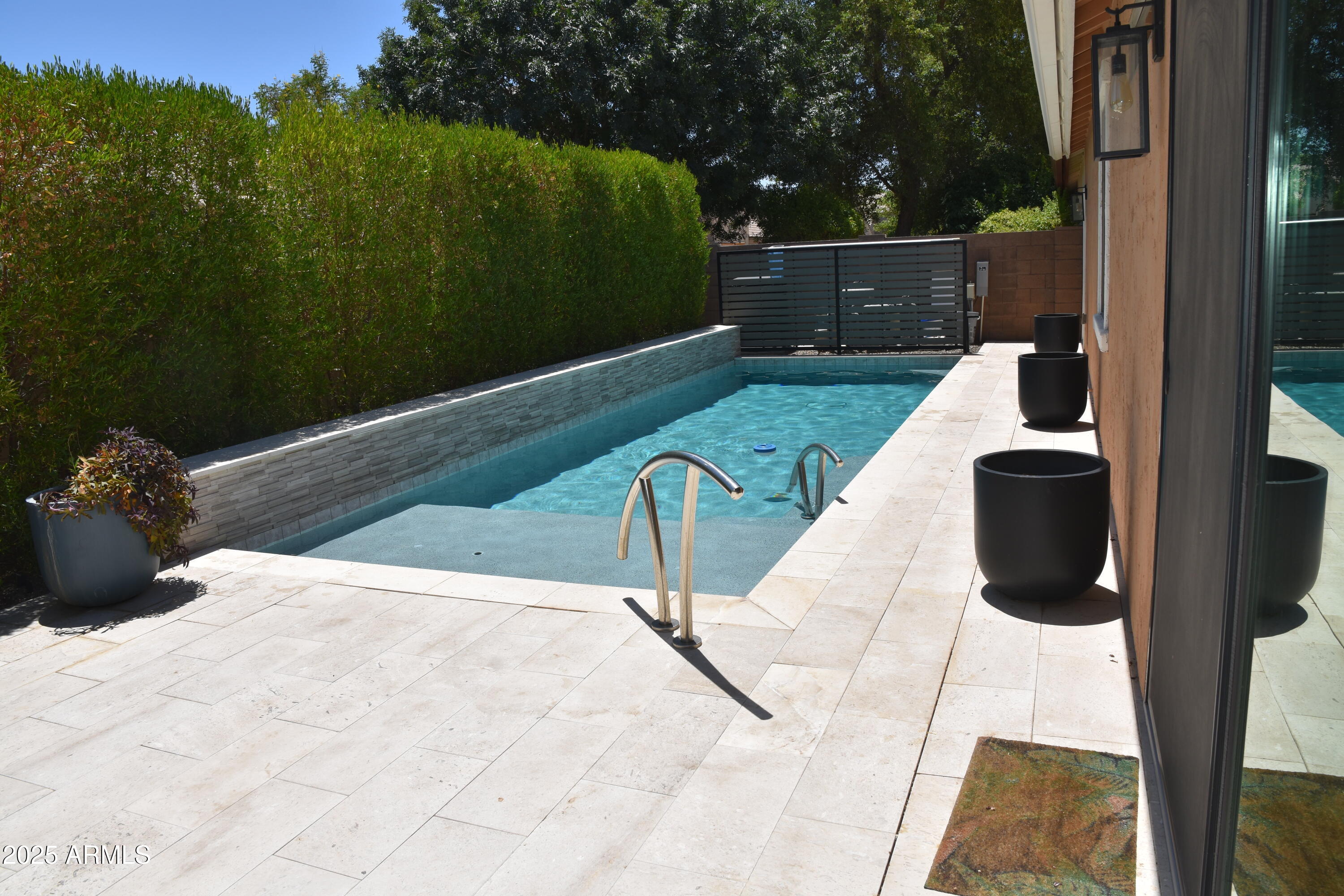 963 South Colonial Drive Gilbert, AZ 85296 - Photo 22 of 29 Pool In AM has full sun