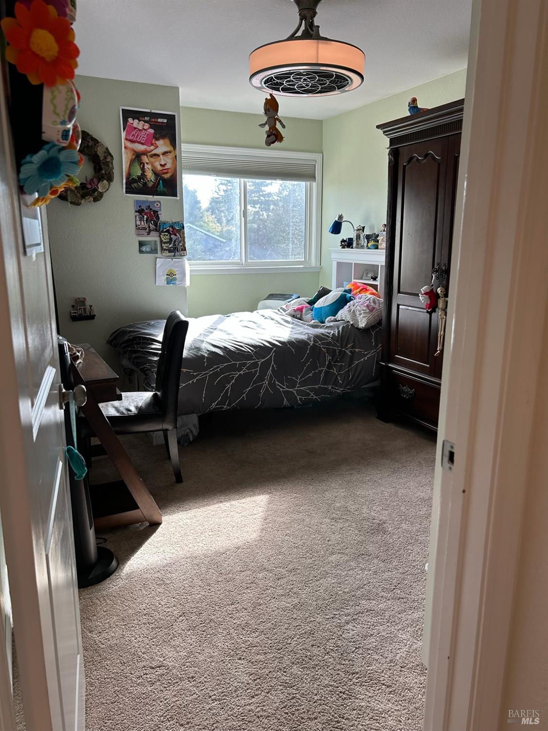 2813 Beth Court Santa Rosa, CA 95403 - Photo 18 of 24 a bedroom with bed and window