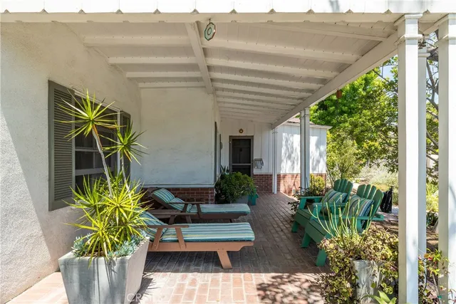 a view of a house with a deck